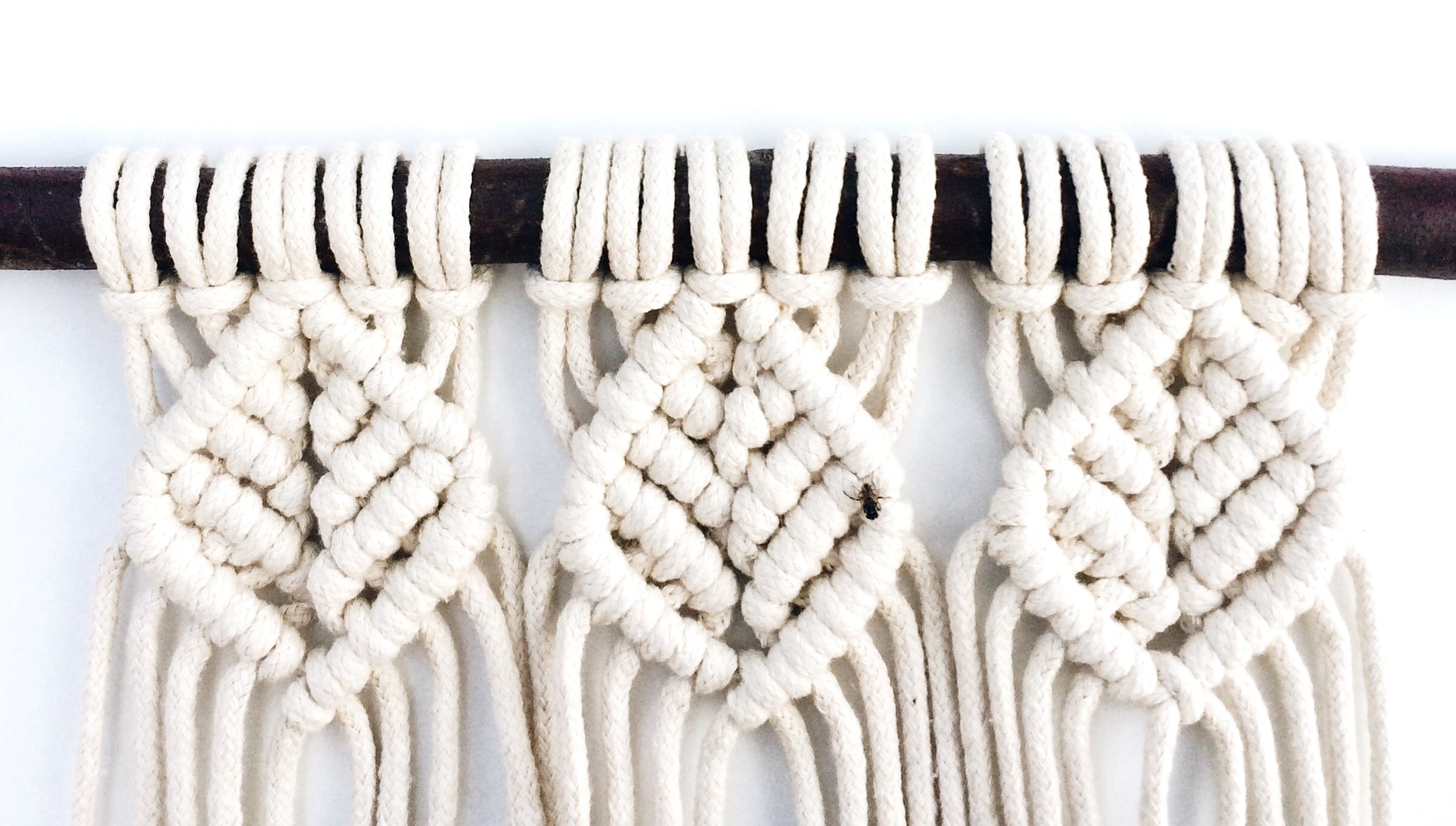 Macrame Wall Hanging Workshop – Assembly: gather + create